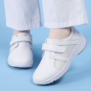 Zapatos de Trabajo Médicos con Cierre de Velcro, Transpirables, con Suela Antideslizante, Cómodos para Hospitales - Product Image 2