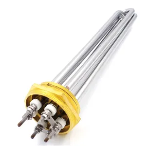 380V 3 phase 6kw BSP threaded immersion heater for autoclave boiler