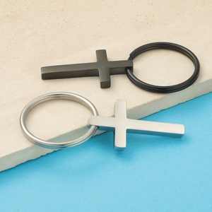 จี้ไม้กางเขนสแตนเลสแบบสั่งทำสำหรับทำเครื่องประดับ - Product Image 2