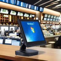 Système de point de vente (PDV) pour le commerce de détail, Intel I3/i5/i7/J6412, écran tactile capacitif 15'' 10 points, 8 Go de RAM, résolution 1024x768, Wi-Fi 6, Windows 11