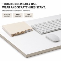 Panneau MDF mat anti-traces de doigts de 16 mm, plateau de bureau spécial en panneau de fibres haute densité