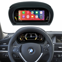 Pantalla Digital para el Tablero de Instrumentos E70 E71 X5 X6, Velocímetro Inalámbrico con Apple CarPlay para BMW E70 E71 X5 X6