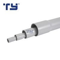 ASTM SCH80 tersertifikasi ETL tercantum UL651 pipa listrik isolasi PVC plastik standar saluran kaku 1/2 sampai 4 inci