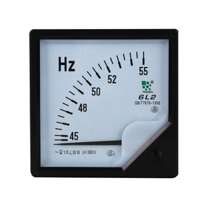 Fréquencemètre Tengen 6L2-H 45-55Hz, instrument analogique de panneau, 380V 50Hz - Product Image 3