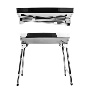 Caja de Picnic plegable portátil para exteriores, cocina, Camping, parrilla eléctrica para <span class=keywords><strong>barbacoa</strong></span>, al aire libre, <span class=keywords><strong>comprar</strong></span> parrilla para <span class=keywords><strong>barbacoa</strong></span> en venta - Product Image 2