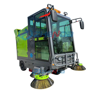 Camión barredor eléctrico de cinco cepillos, superventas, para limpieza de calles y transporte especializado - Product Image 1