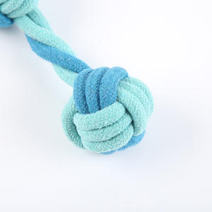 Giocattolo con manubrio per cani intrecciato a doppio limite - Product Image 5