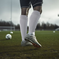Jambières de compression épaisses personnalisées avec logo, en Spandex, Nylon et Coton, pour le soutien sportif, OEM