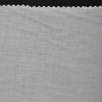 Entoilage tissé de tissu d'entoilage fusible de polyester de coton de haute qualité pour le collier