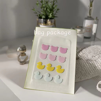 Patchs Hydrocolloïdes Premium en Forme d'Ours, Transparents et Imperméables, pour Couvrir les Imperfections et l'Acné, Autocollants en Gel pour Soins du Visage