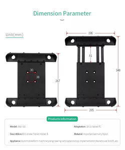 <span class=keywords><strong>Support</strong></span> de <span class=keywords><strong>tablette</strong></span> universel robuste pour camion, conception personnalisée OEM, <span class=keywords><strong>support</strong></span> de <span class=keywords><strong>tablette</strong></span> 10,5 pouces, appui-tête de voiture pour iPad, <span class=keywords><strong>support</strong></span> portable pour Ram - Product Image 4