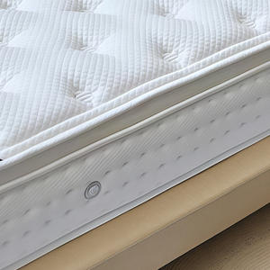 Matelas hybrides en tissu pour meubles d'hôtel, toutes tailles, design moderne, matelas à ressorts ensachés enroulables, meubles de maison pour lits - Product Image 4