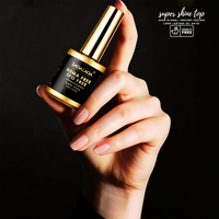 SAGALAGA HEMA Free TPO Free Gel Top Coat Sans Agents Fluorescents Protège la Surface des Ongles Haute Adhérence Logo Personnalisé Gel pour Ongles