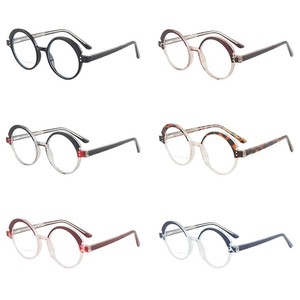 87179 Montura de Gafas Redondas Tr90, Montura Completa, Lentes con Protección Anti Luz Azul para Hombre y Mujer - Product Image 3