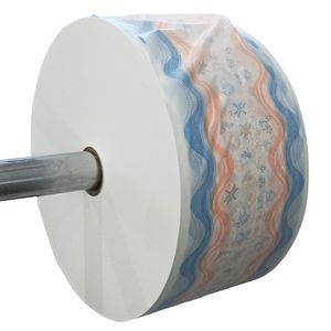 Per i pannolini per bambini utilizzati graziosi <span class=keywords><strong>Film</strong></span> di laminazione Robot in tessuto non tessuto composito pellicola PE - Product Image 3