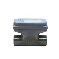 Compteur totalisateur à turbine DIJIANG 20-90mm, affichage numérique LCD, batterie 2.3-3.3V, 0-99999999 GAL/L/M3/QTS ZJPVC-BT01