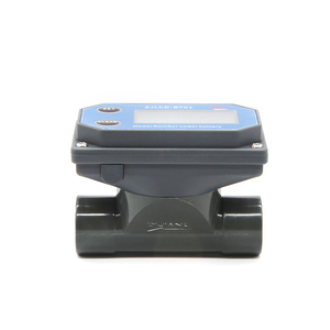 DIJIANG 20-90mm Totalizer Counter Turbine <b>Flow</b> <b>Meter</b> 2.3-3.3V Battery LCD Digital Display 0-99999999 GAL/L/M3/QTS ZJPVC-BT01 - Product Image 2