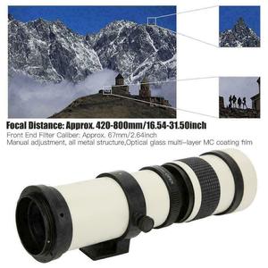 Objectif zoom téléobjectif <span class=keywords><strong>HD</strong></span> de haute qualité 420-800 mm F/8.3-16 pour appareils <span class=keywords><strong>photo</strong></span> reflex numériques plein format avec fonctions multifonctions - Product Image 3
