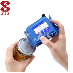 Mini máquina de impresión de fecha de caducidad de inyección de chorro de mano portátil Impresora de inyección de tinta para botellas de vidrio de plástico cosmético - Product Image 1