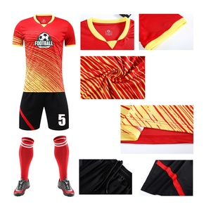Maillot de football personnalisé à séchage rapide 2025 – Nouvelle tenue d'entraînement pour équipe, maillot de football pour enfants au design épuré - Product Image 2