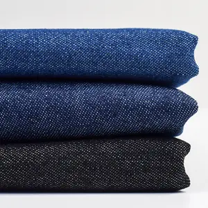 Shengze Giá Nhà Máy Cotton Polyester Cvc Stretch Pha Trộn Đàn Hồi Denim Vải Cho Jeans