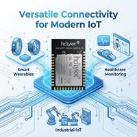 Módulo Receptor Bluetooth Holyiot NRF54L15 24005 Ble Mesh 1.5MB NVM PSA