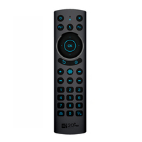 Souris aérienne sans fil G20S PRO 2.4G BT 5.0 double mode avec commande vocale, télécommande IR programmable et fonction rétroéclairée