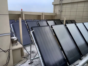 Collecteur <span class=keywords><strong>solaire</strong></span> à plaque plate commercial Yangzi 100L pour usage extérieur et hôtelier – Système de chauffe-eau à économie d'énergie - Product Image 3