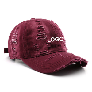 Retro nữ mùa xuân mùa thu Bông rửa lỗ hip hop mũ bóng chày ngoài trời nam du lịch chống nắng tùy chỉnh Mũ CHA - Product Image 5