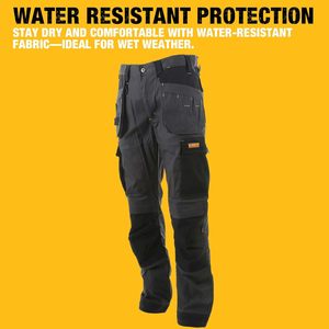 Pantalones de Trabajo Pro-Stretch para Hombre, Resistentes al Agua, Corte Ajustado con Bolsillo para Pistola, Colección Barstow B09H3G7PWT - Product Image 3