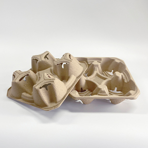 Portabicchieri Biodegradabile in Polpa di Carta, Vassoio Portabicchieri Ecologico Personalizzabile per Caffè da Asporto - Product Image 6