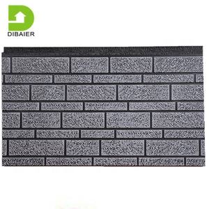 Panel sándwich de PU metálico decorativo-Uso en paredes exteriores, espuma de <span class=keywords><strong>poliuretano</strong></span> resistente al fuego, <span class=keywords><strong>precio</strong></span> por <span class=keywords><strong>metro</strong></span> <span class=keywords><strong>cuadrado</strong></span> - Product Image 2