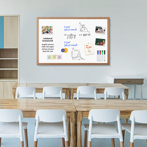 <span class=keywords><strong>Cadre</strong></span> <span class=keywords><strong>en</strong></span> bois massif personnalisé de bonne qualité, effaceur magnétique à sec, tableau blanc <span class=keywords><strong>en</strong></span> liège pour écrire des marqueurs - Product Image 2