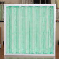 Filtre rigide F7 pour systèmes HVAC, grande capacité de retention de poussière, pour l'électronique pharmaceutique et les systèmes de ventilation de salles blanches