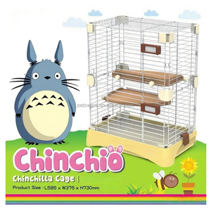 Suite à portes doubles à plusieurs niveaux pour chinchilla, lapin et furet avec pont de saut durable <span class=keywords><strong>Couleurs</strong></span> en option disponibles - Product Image 1