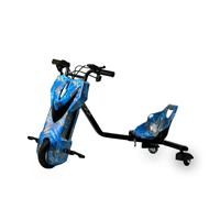 Trike électrique à pédales de 36V pour enfants, kits de scooter à trois roues avec batterie amovible, moteur sans balais, design étanche, vente