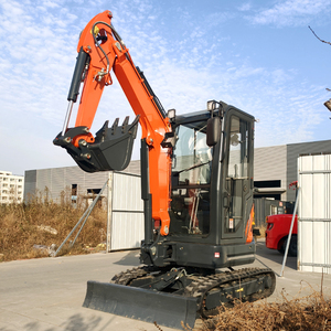 Pengiriman Gratis Excavator EPA 3Ton 4Ton Mesin Kubota Crawler Digger Mini Excavator Pertanian Mini Bagger Dengan Bucket Jempol - Product Image 3