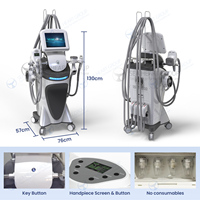 Seaheart Beauty 40k Lipolaser Body Sculpt Slimming Weight Loss RF Vacuum Vela Machine 4 Poignées pour le Visage et la Poitrine Usage Commercial