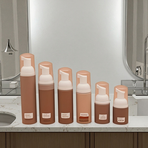 Mini 20 30 60 70 80 90ml bọt bơm nhựa PET rỗng Frosted chai sữa rửa mặt mẫu đóng chai bơm bọt Bộ chai - Product Image 6