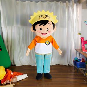 Shengye Fabricante Personalizado Viejo <span class=keywords><strong>Abuelo</strong></span> Efecto de caminar Traje de Mascota de dibujos animados Traje de personaje de impresión dibujado a mano - Product Image 5