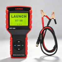 Testeur de batterie de voiture Launch BST-500 6V-30V, outil de diagnostic du système de batterie, test de démarrage et de charge, écran LCD