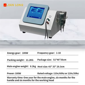 Jianlong 100W Ultrasonido Terapia 1MHZ 3MHZ Máquina de terapia de ultrasonido Máquina de tratamiento Terapia física Alivio del dolor - Product Image 6