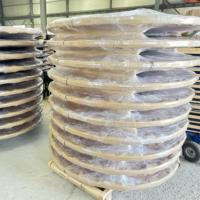Muebles de Hotel, Mesa de Comedor Plegable de Acero y Madera Contrachapada para Exteriores, Tamaños Personalizados de 4, 5 y 6 Pies, para 8 Personas, para Sala de Estar