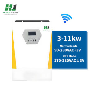 3Kw 24V Painel <span class=keywords><strong>Solar</strong></span> Off-Grid Híbrido com Inversor <span class=keywords><strong>Solar</strong></span> 3Kva/3000W <span class=keywords><strong>MPPT</strong></span> e Controlador de Carga Trifásico Saída - Product Image 1