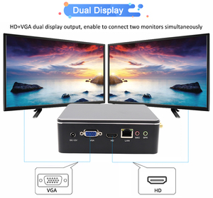 EGlobal ליבה אינטל I5-7267U משחקי מיני PC תצוגה כפולה 6usb 1 lan win10 מחשב שולחני שקט מאוורר - Product Image 6