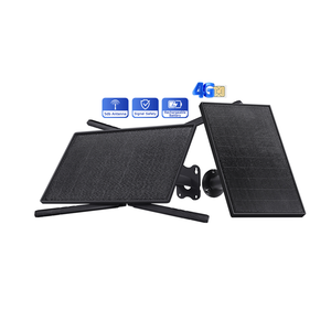 Routeur 4G solaire sans fil à longue autonomie 10W 20W avec support d'échange de données 4G et signal Wi-Fi gratuit, caméra réseau IP66 et panneau solaire - Product Image 1