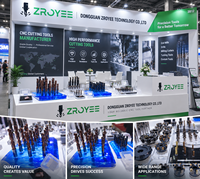 ZROYEE CNC Centre d'usinage dédié carbure fraise en bout finition de précision chanfreinage 0.2mm-12mm Support personnalisé ODM/OEM