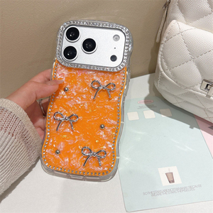 Coque de téléphone de luxe à motif diamant et strass antichoc pour iPhone 18, 17, 16 Pro Max, et coque antichoc à strass pour iPhone 17 - Product Image 5