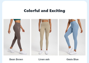 XW- CK132 Leggings de sport respirants et confortables à séchage rapide avec couture avant pour le fitness et le <span class=keywords><strong>yoga</strong></span>, contrôle du ventre - Product Image 5
