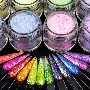 Wholesale Bulk Glitter Solvent Resistant Nail Glitters Dust - China  Colorful Glitter Pigment, Nail Glitter